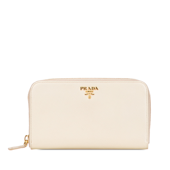 Pre-Loved Prada Saffiano Zip Around Long Wallet - Picture 1 of 11